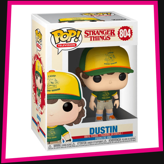 Dustin (Camp) - Stranger Things #804 Funko POP! Television 3.75"