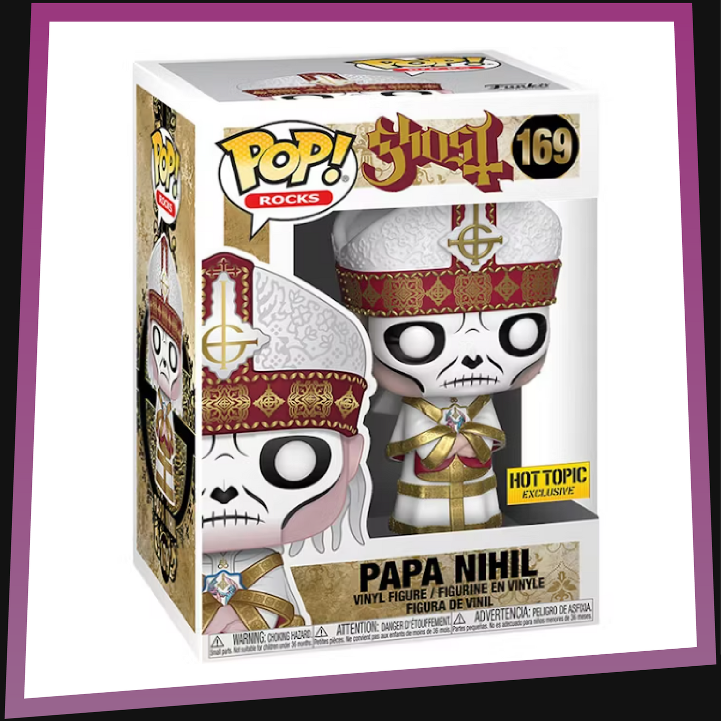 Papa Nihil - Ghost EMP Pre-Release Special Edition #189 Funko POP! Rocks 3.75"