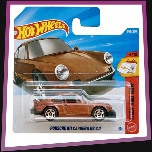 Porsche 911 Carrera RS 2.7 - 208/250 Hot Wheels 1:64 JJK43