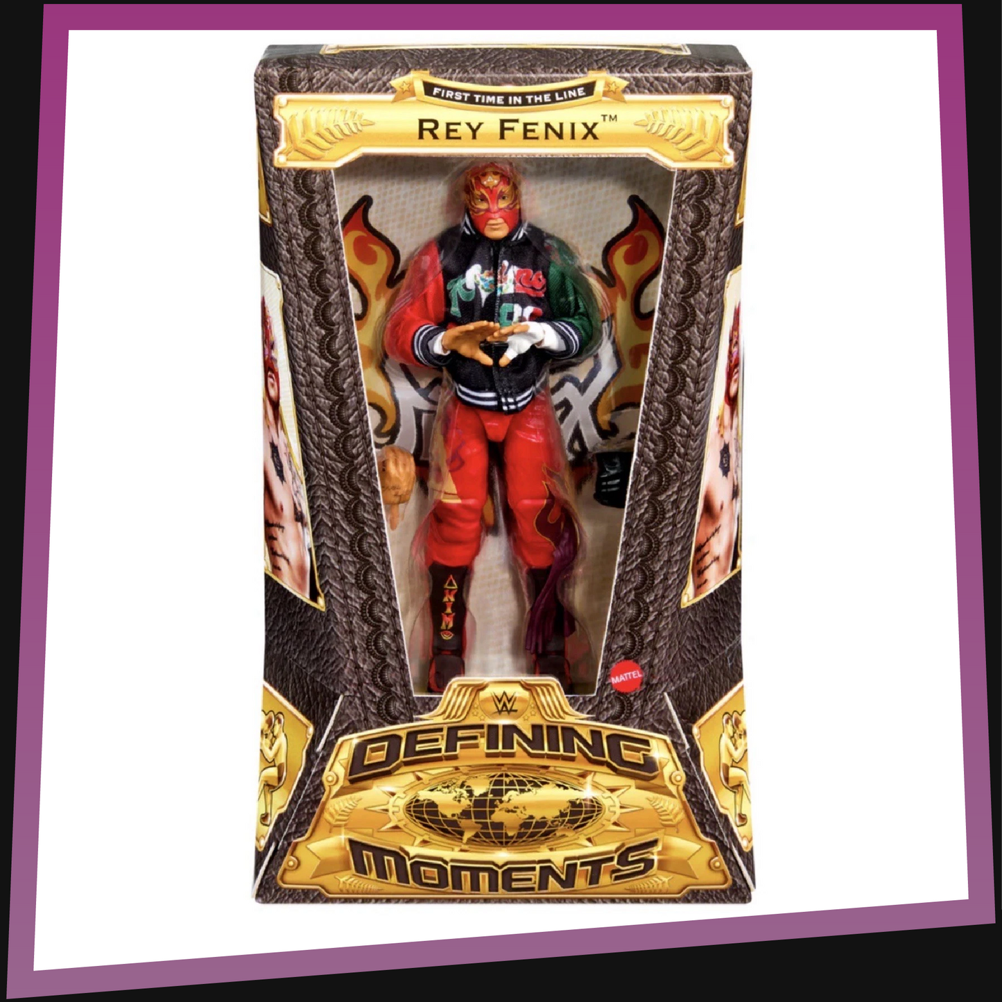 Rey Fenix - Defining Moments Ringside Collectibles Exclusive WWE Mattel *BACK ORDER: ETA NOV*