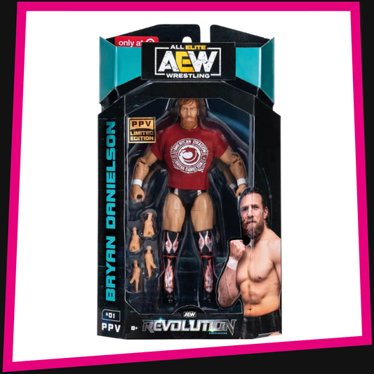 Bryan Danielson - Revolution Exclusive AEW Target PPV Collection #01 Jazwares PRE-ORDER - ETA: LATE MAY