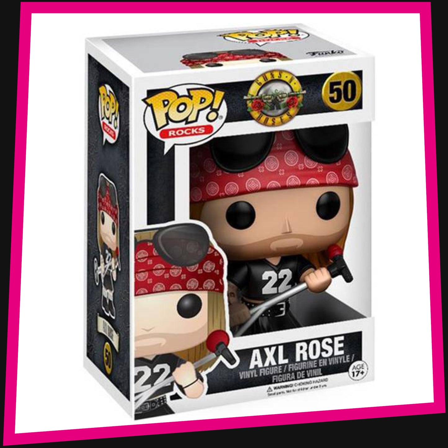 Axl Rose - Guns N' Roses #50 Funko POP! Rocks 3.75"