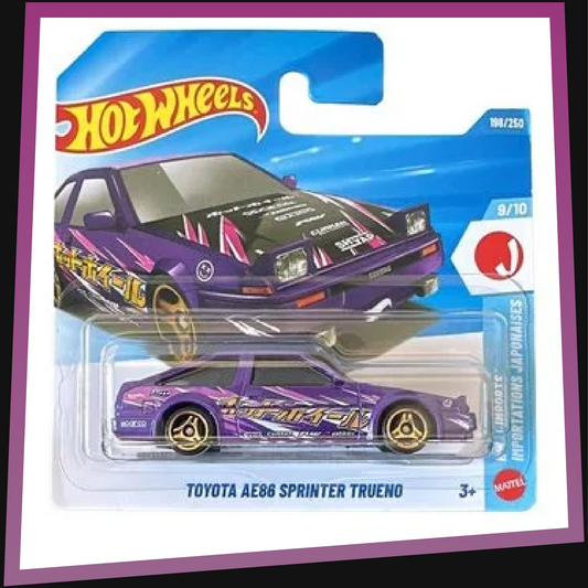 Toyota AE86 Sprinter Trueno - 198/250 Hot Wheels 1:64 JJK34