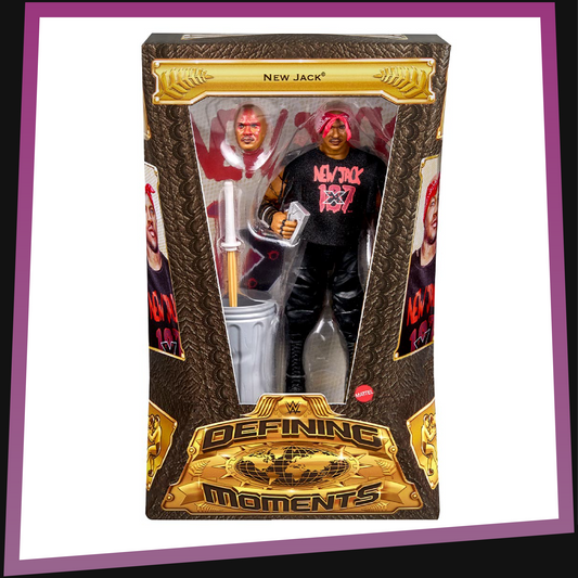 New Jack - Defining Moments Ringside Collectibles Exclusive WWE Mattel *BACK ORDER: ETA NOV*