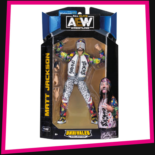 Matt Jackson - Walmart Exclusive AEW Unrivaled Collection #142 Jazwares *DAMAGED BOX*