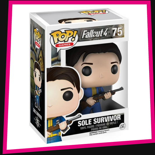 Sole Survivor - Fallout 4 #75 Funko POP! Games 3.75"