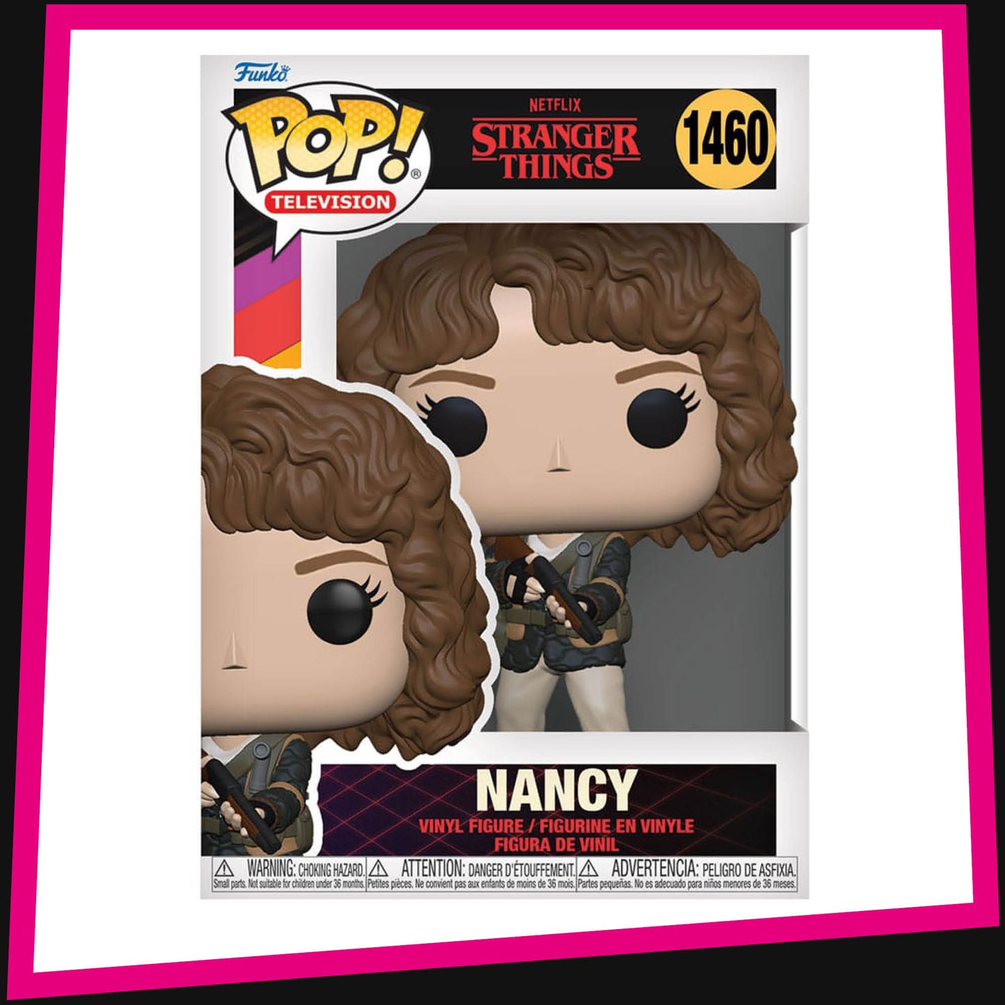 Nancy (Hunter with Shotgun) - Stranger Things #1460 Funko POP! Television 3.75"