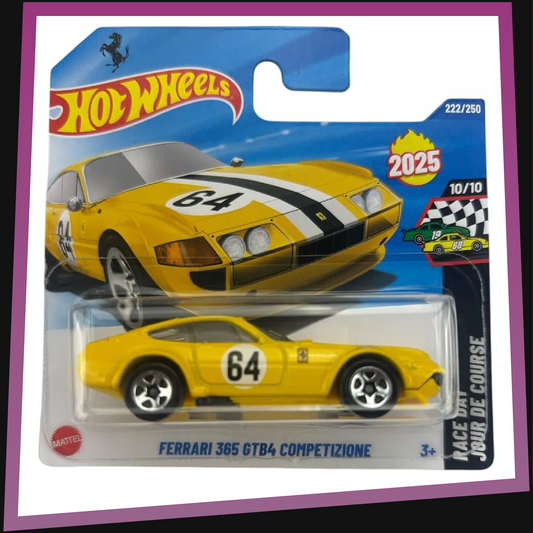 Ferrari 365 GTB Competizione - 222/250 Hot Wheels 1:64 JBC19