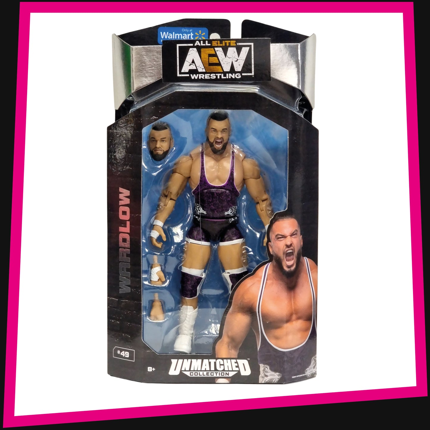 Wardlow - Walmart Exclusive AEW Unmatched Collection #49 Jazwares *DAMAGED BOX*