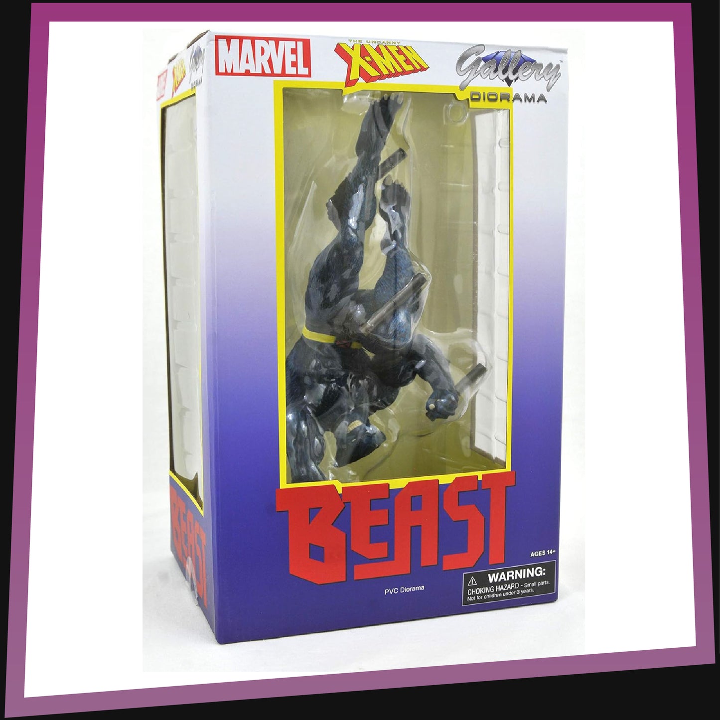 Beast - 10" PVC Diorama Statue by Diamond Select Marvel