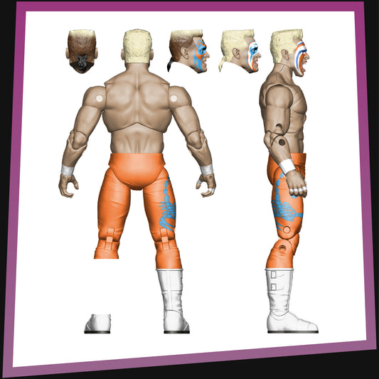Surfer Sting (Orange Tights) - AEW Ringside Exclusive Jazwares *ETA: DECEMBER*