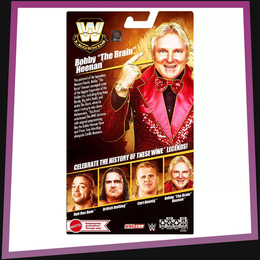 Bobby "The Brain" Heenan - WWE Legends Elite Collection Series 29 Target Exclusive WWE Mattel