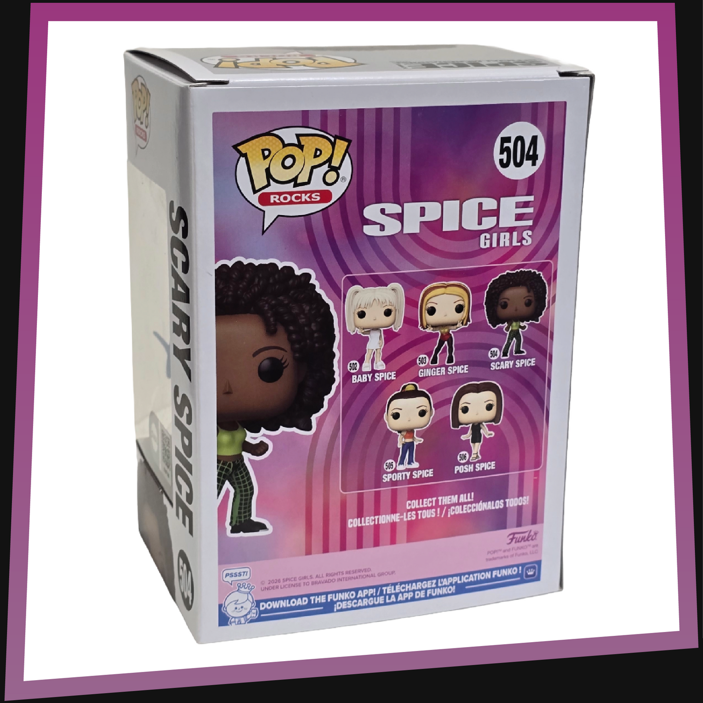 Scary Spice signed by Mel B - Spice Girls #504 Funko POP! Rocks 3.75"