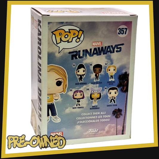 Karolina Dean - Runaways #357 Funko POP! Vinyl Marvel 3.75"