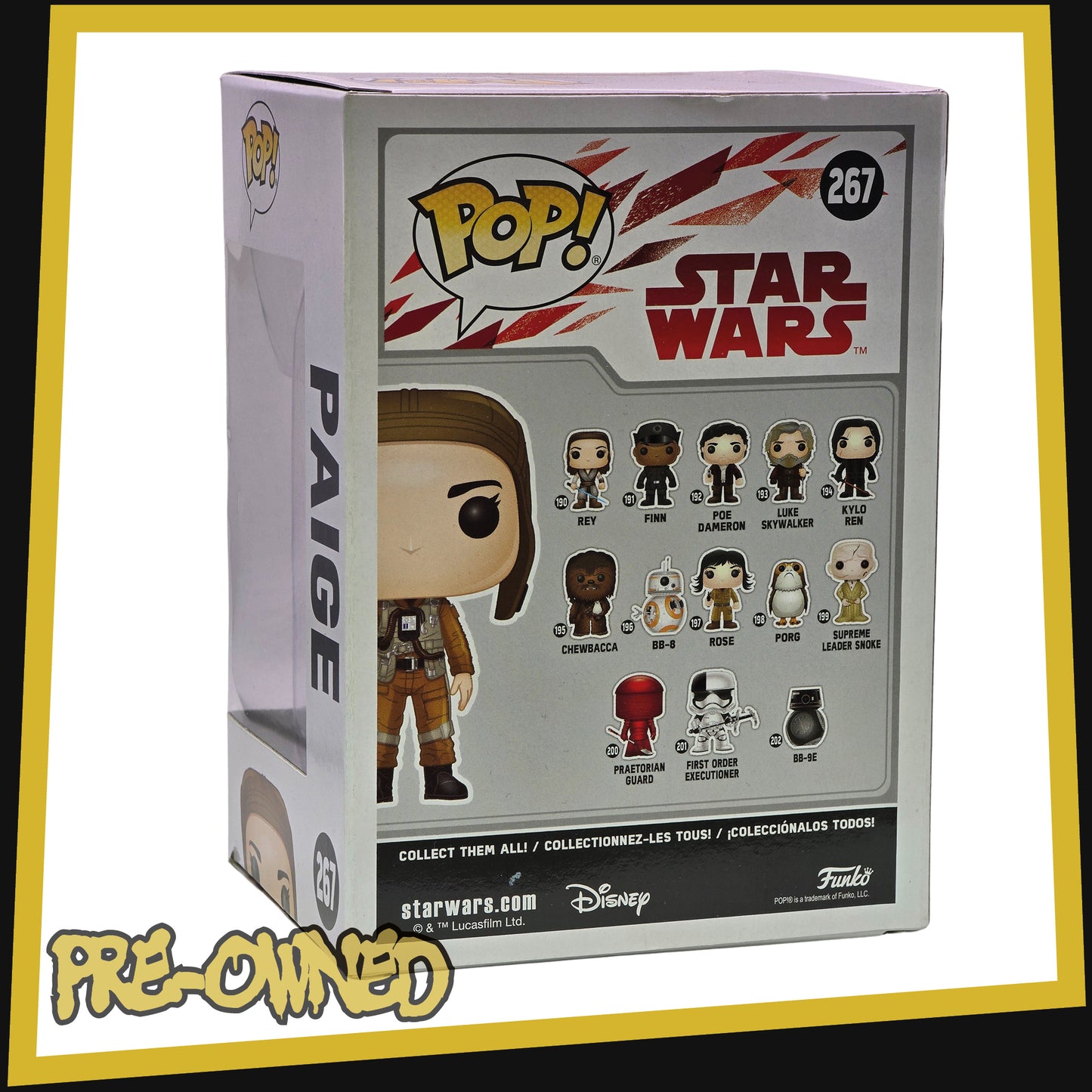 Paige - Star Wars #267 Funko POP! Vinyl 3.75"