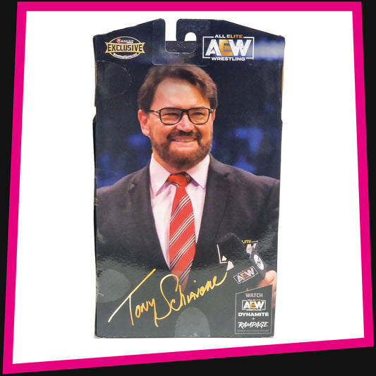 Tony Schiavone - Ringside Collectibles Exclusive AEW Unrivaled Collection #102 Jazwares