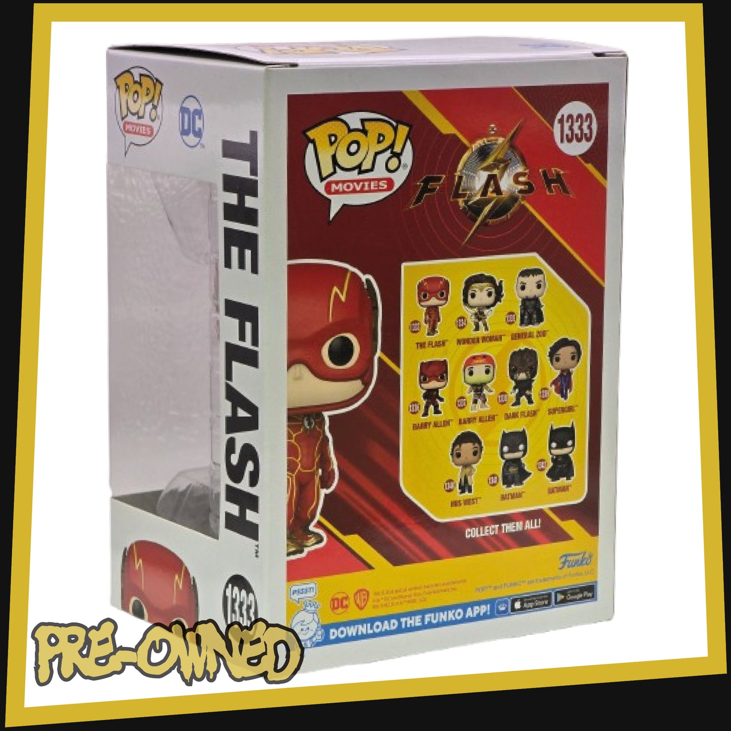 The Flash - Flash #1333 Funko POP! Movies Vinyl 3.75"