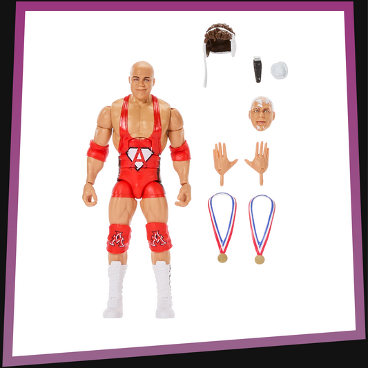 Kurt Angle (w/ Wig) - Defining Moments Ringside Collectibles Exclusive WWE Mattel