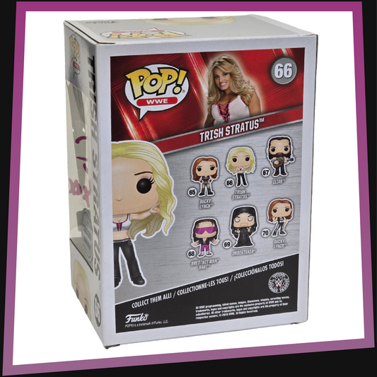 Trish Stratus signed by Trish Stratus - WWE #66 Funko POP! WWE 3.75"