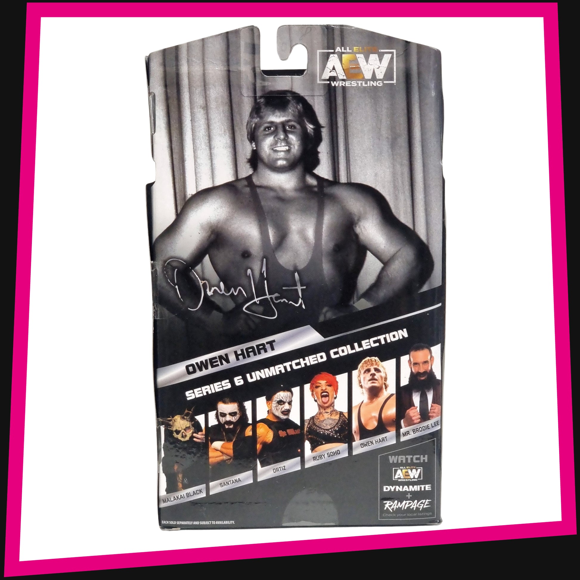AEW Unmatched Series 6 - Owen Hart – B&K Collectables