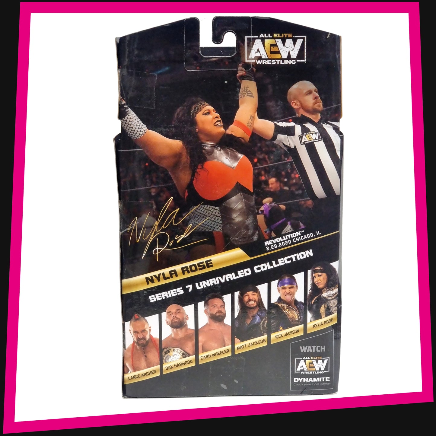 Nyla Rose - 1 of 5000 Chase AEW Unrivaled Collection: Series 7 #59 Jazwares