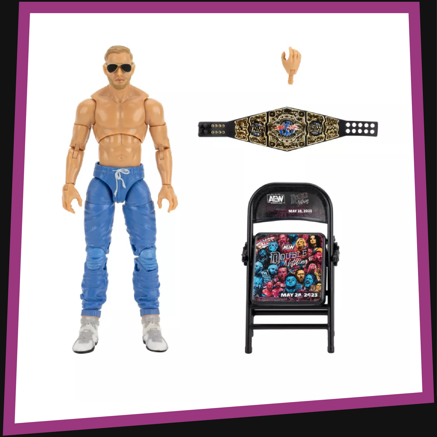 Orange Cassidy - Double or Nothing Exclusive AEW Target PPV Collection #06 Jazwares