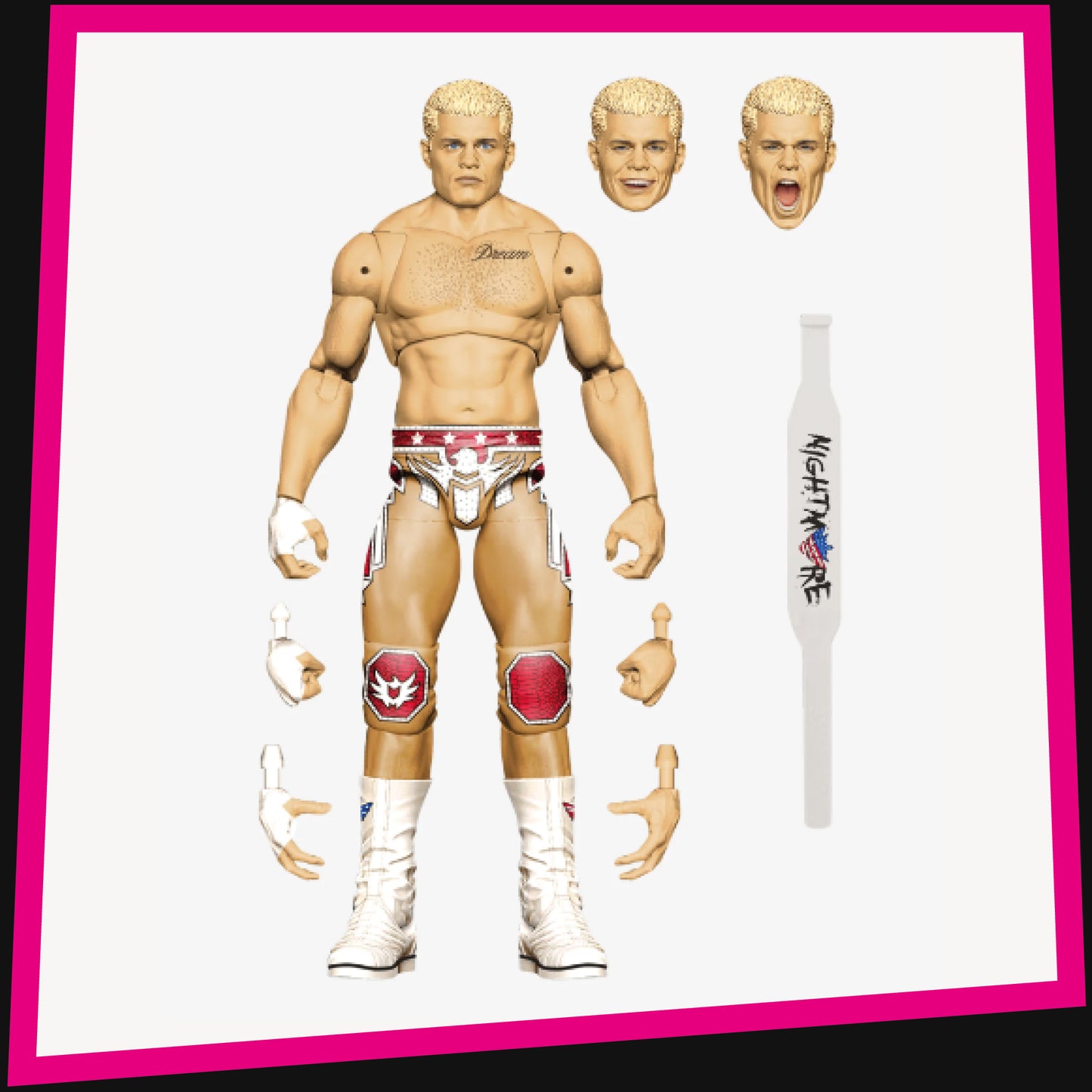 Cody Rhodes - Ultimate Mattel Creation Exclusive WWE Mattel