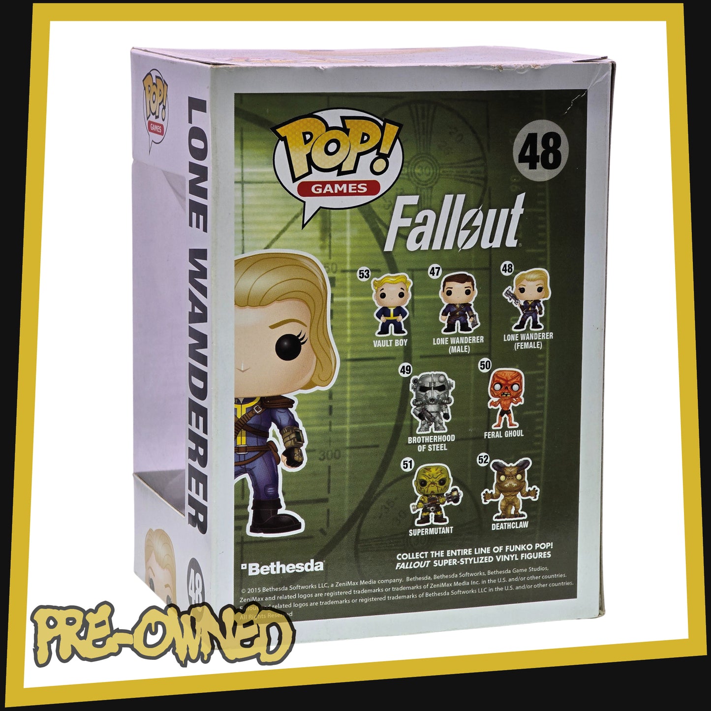 Lone Wanderer - Fallout #48 Funko POP! Games Vinyl 3.75"