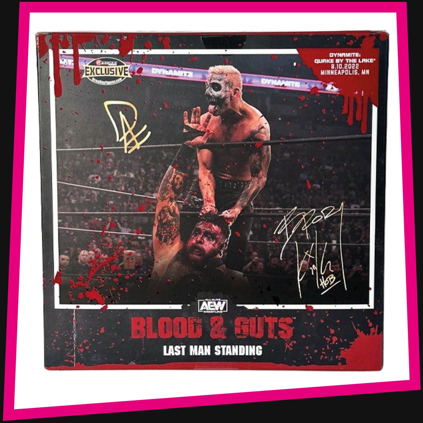 Brody King & Darby Allin - Last Man Standing Blood & Guts Ringside Collectibles Exclusive #154 AEW Jazwares