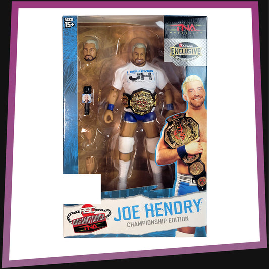 Joe Hendry TNA Championship Edition Variant - RSC Unsanctioned Ringside Exclusive TNA WWE *PRE-ORDER - ETA: EARLY APRIL*