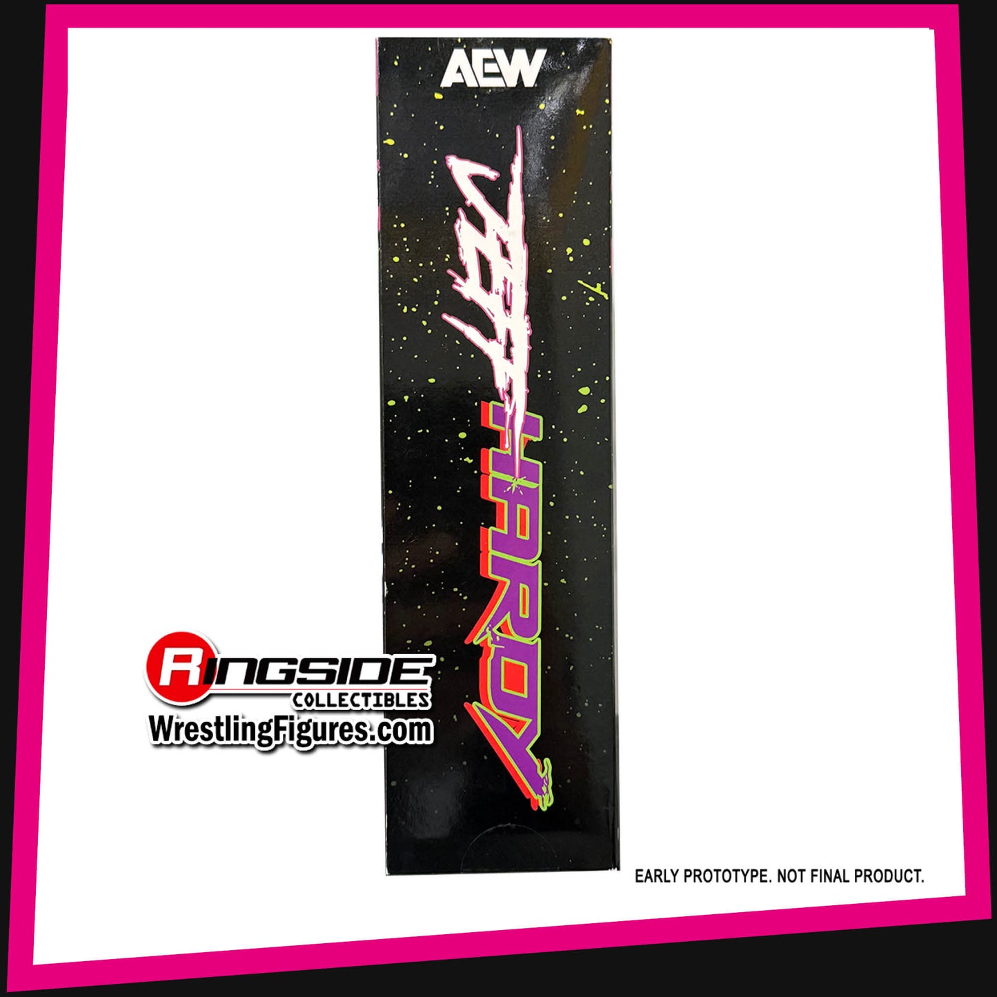 Jeff Hardy (Black Light Edition) - Ringside Collectibles Exclusive AEW Unmatched Collection Jazwares *PRE-ORDER ETA: JULY*