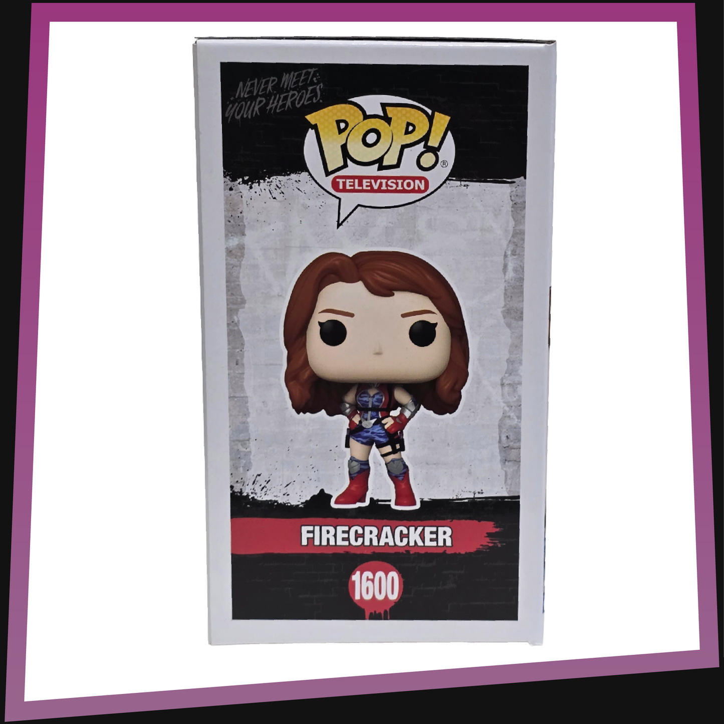 Firecracker signed by Valorie Curry - The Boys #1600 Funko POP! Television 3.75"