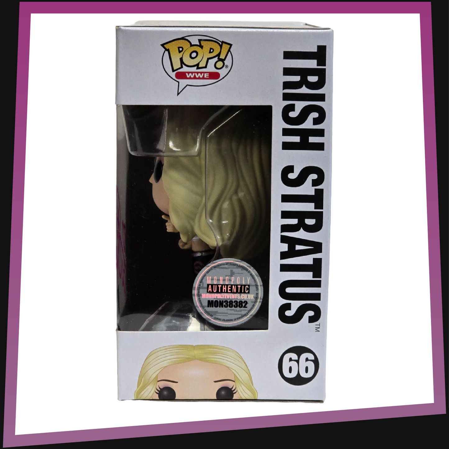 Trish Stratus signed by Trish Stratus - WWE #66 Funko POP! WWE 3.75"