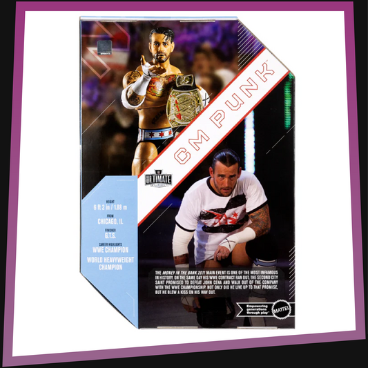 CM Punk (2011 MITB) - Ringside Collectibles Exclusive WWE Ultimate Edition Mattel