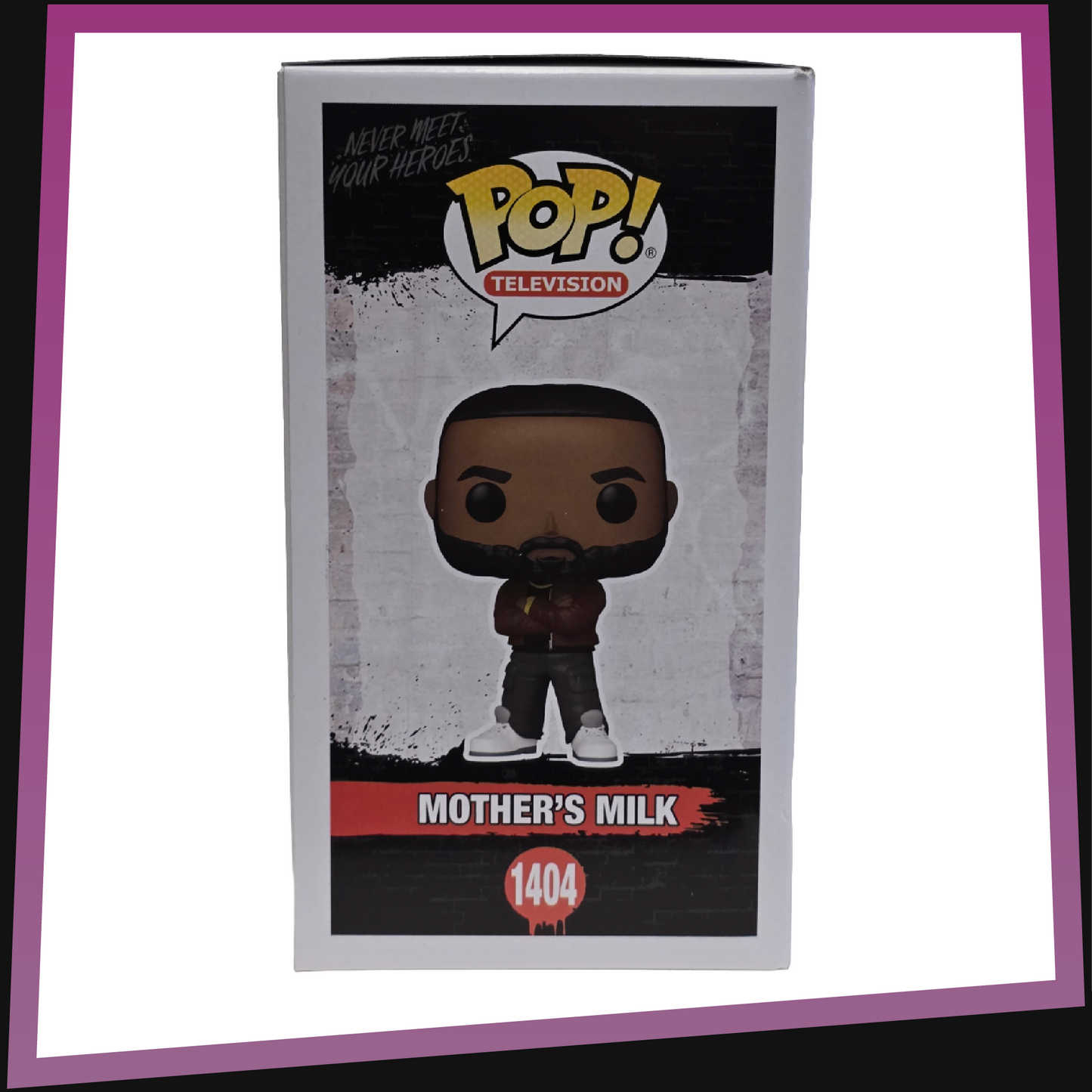 Mother's Milk signed by Laz Alonso - The Boys #1404 Funko POP! Television 3.75"