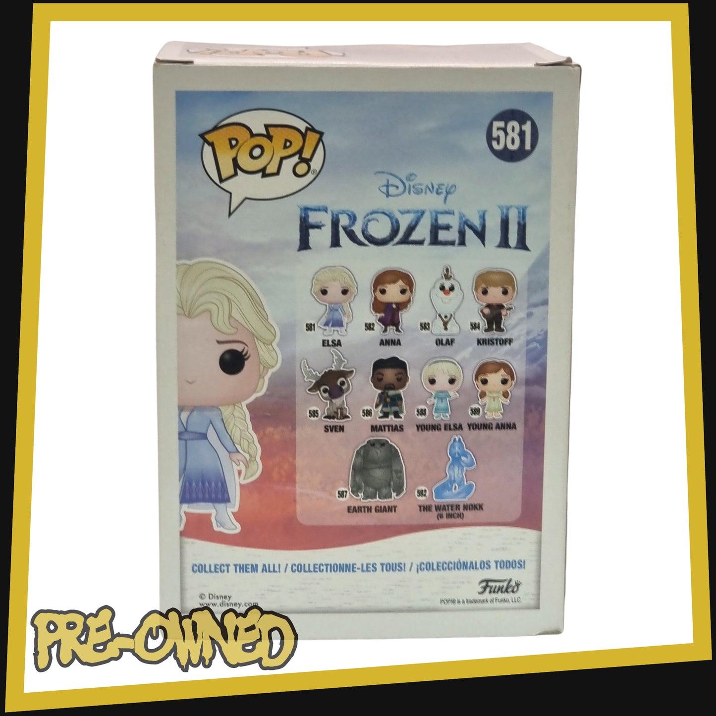 Elsa - Frozen 2 #581 Funko POP! Vinyl Disney 3.75"
