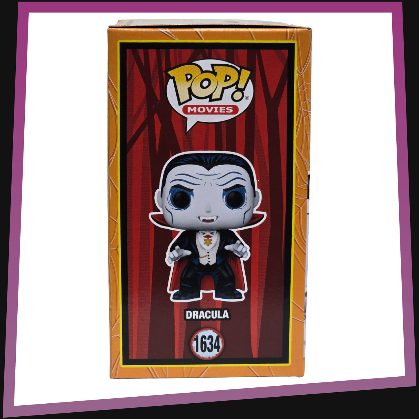 Dracula signed by Daniel Roebuck - Universal Monsters #1634 Funko POP! Movies 3.75"