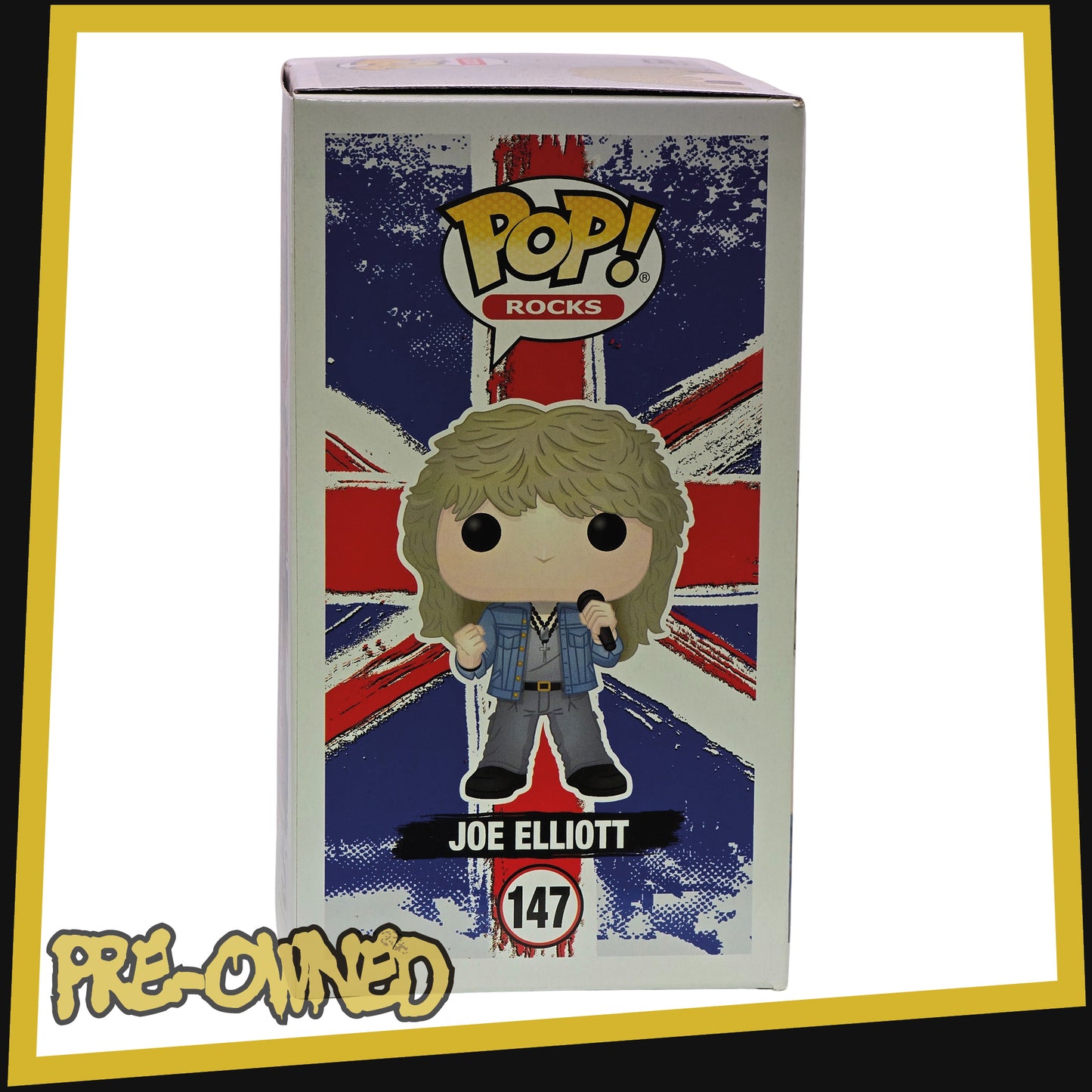 Joe Elliott - Def Leppard #147 Funko POP! Rocks Vinyl 3.75"