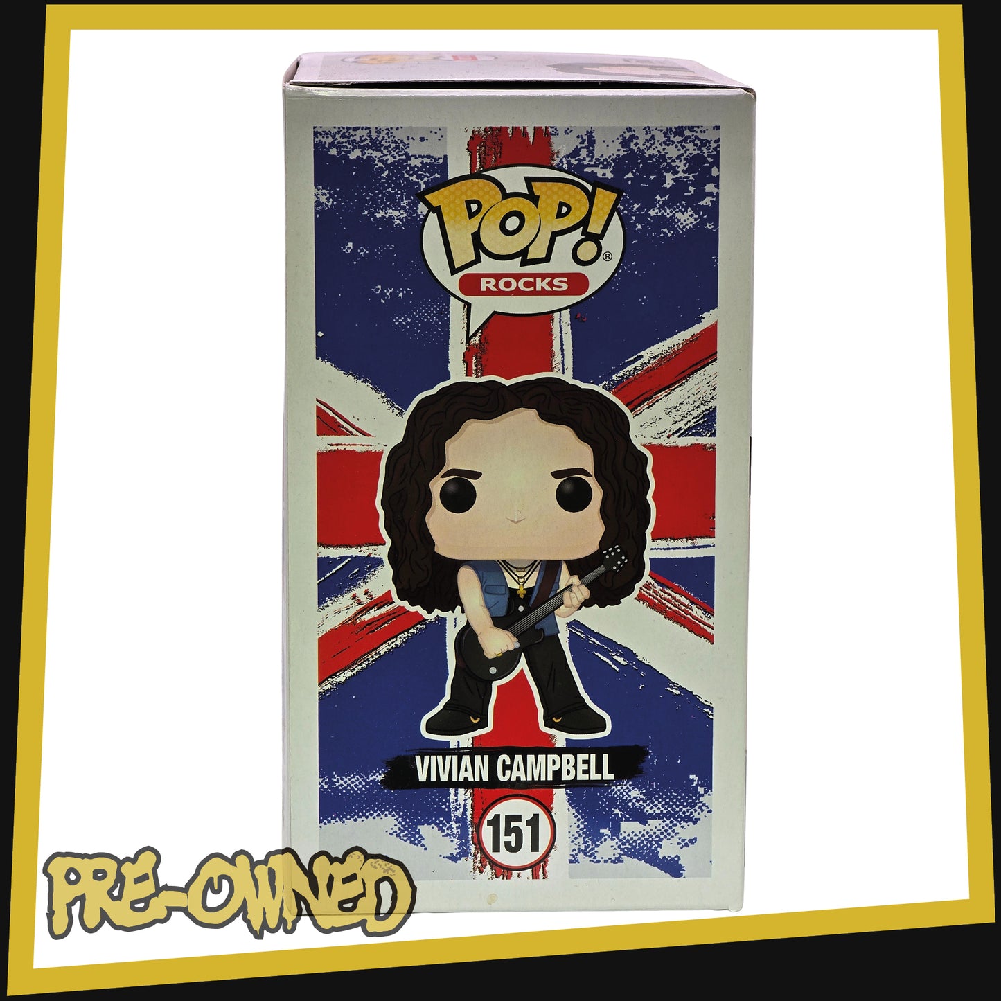 Vivian Campbell - Def Leppard #151 Funko POP! Rocks Vinyl 3.75"