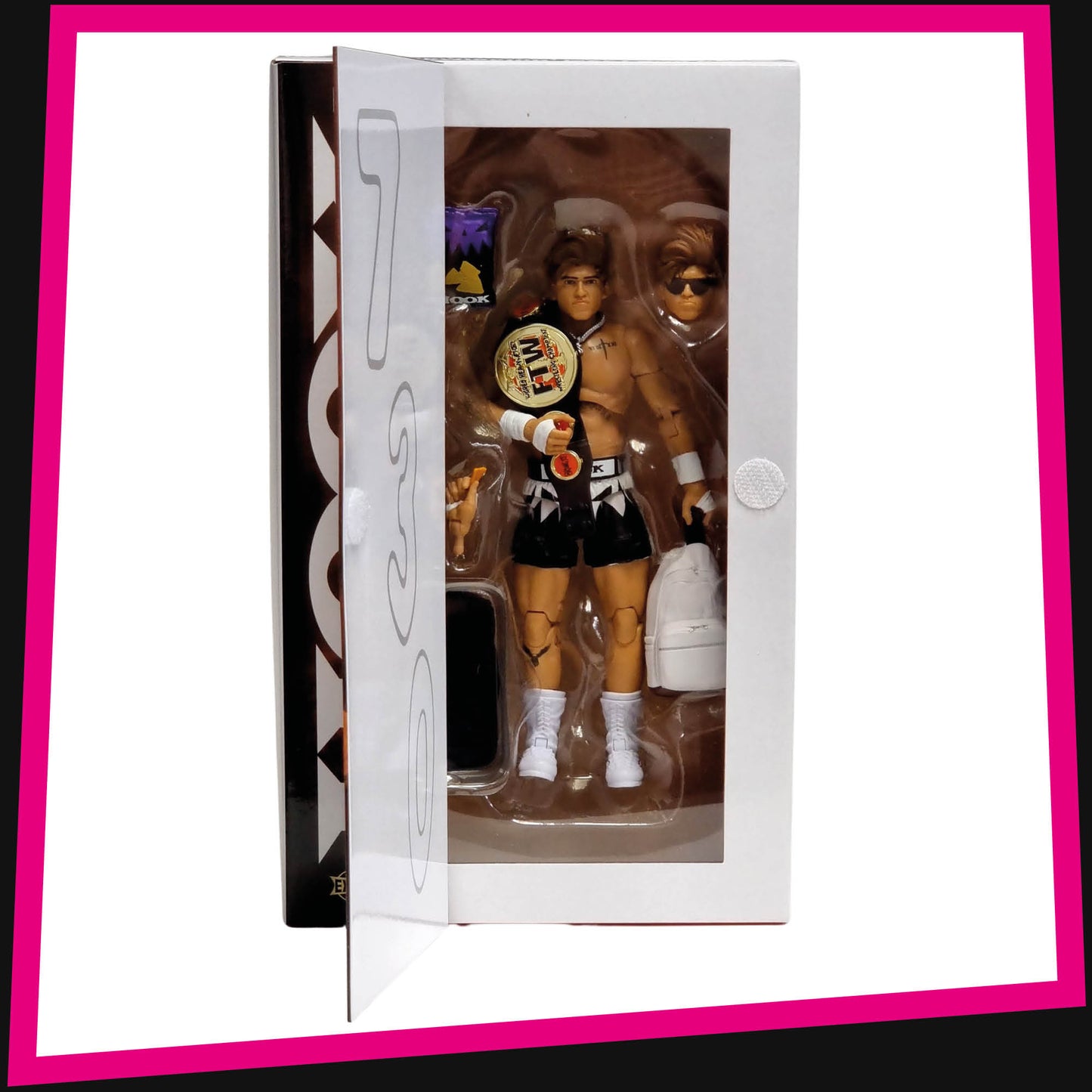 AEW SHOP EXCLUSIVE #8 HOOK Figure 1 of 3000 Chase Rare Team Taz With  Defender £50.00 - PicClick UK