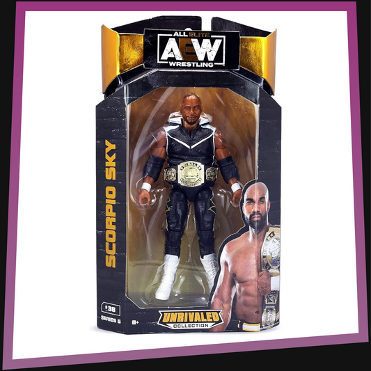 Scorpio Sky - AEW Unrivaled Collection: Series 5 #38 Jazwares