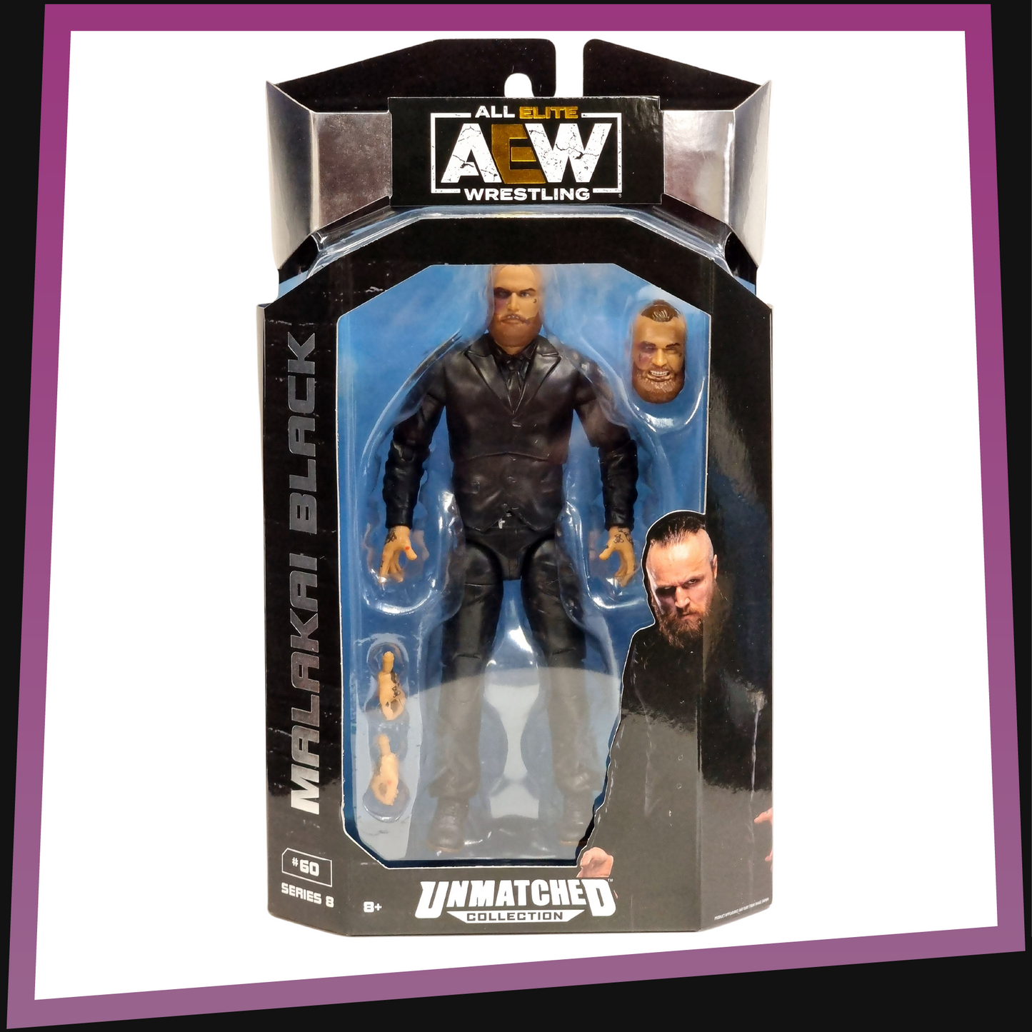 Malakai Black - AEW Unmatched Collection: Series 8 #60 Jazwares