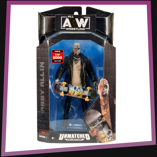 Darby Allin - 1/5000 Chase Edition AEW Unmatched Collection: Series 1 #07 Jazwares