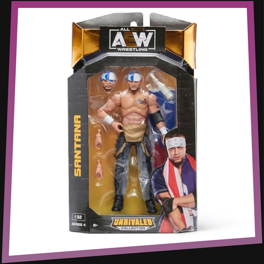 Santana - AEW Unrivaled Collection: Series 4 #32 Jazwares
