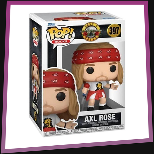 Axl Rose (1980s) - Guns N' Roses #397 Funko POP! Rocks 3.75"
