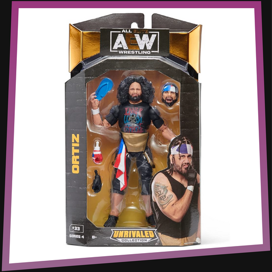Ortiz - AEW Unrivaled Collection: Series 4 #33 Jazwares