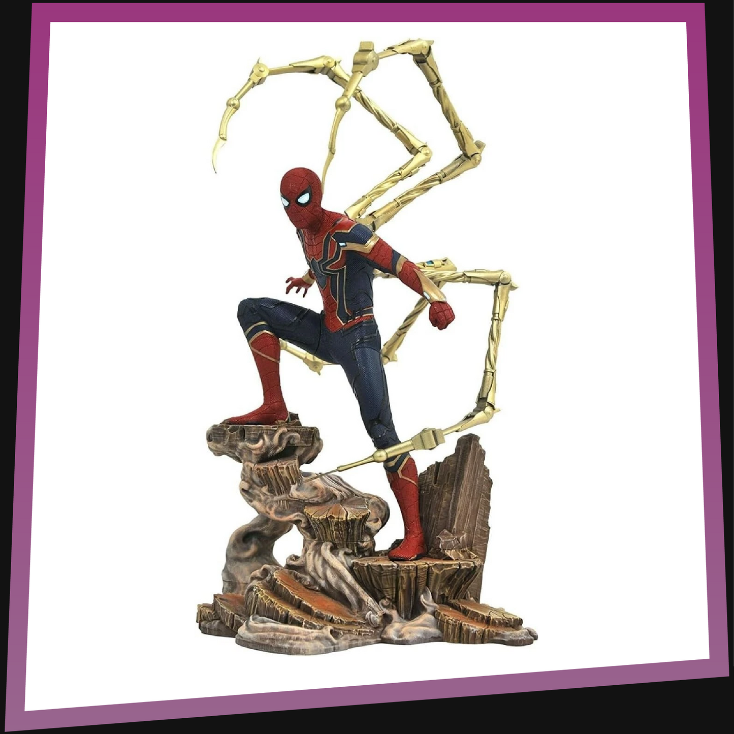 Spider-Man - Avengers Infinity War - 10" PVC Diorama Statue by Diamond Select Marvel