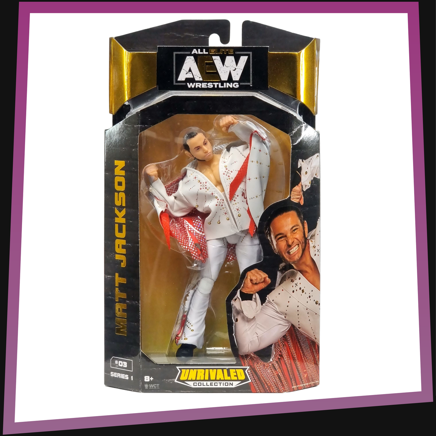 Matt Jackson - AEW Unrivaled Collection: Series 1 #03 Jazwares