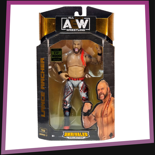 Lance Archer - 1/3000 Rare Edition AEW Unrivaled Collection Series 7 #60 Jazwares