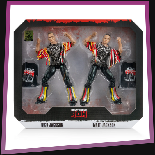 The Young Bucks - 1/4000 ROH Ring of Honor Vault Exclusive Jazwares